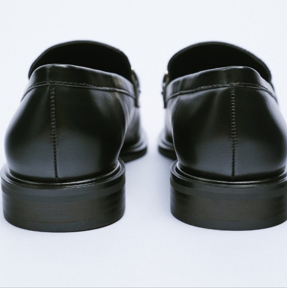 NWT Zara Gucci Style Tassel Flat Loafers - Picture 3 of 4